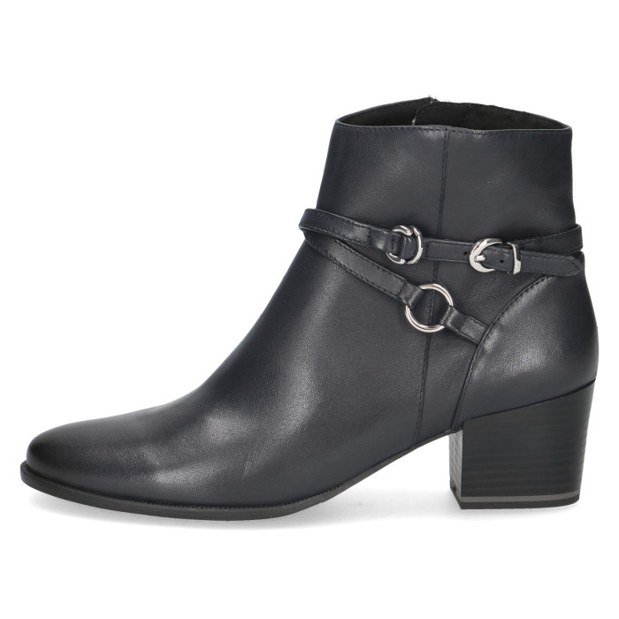 detail Dámské zimní boty na podpatku Caprice 9-25303-45 855 modrá