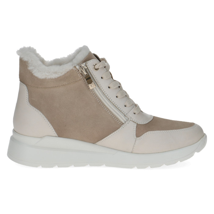 detail Dámské zimní kotníkové boty Caprice 9-25252-45 130 béžové