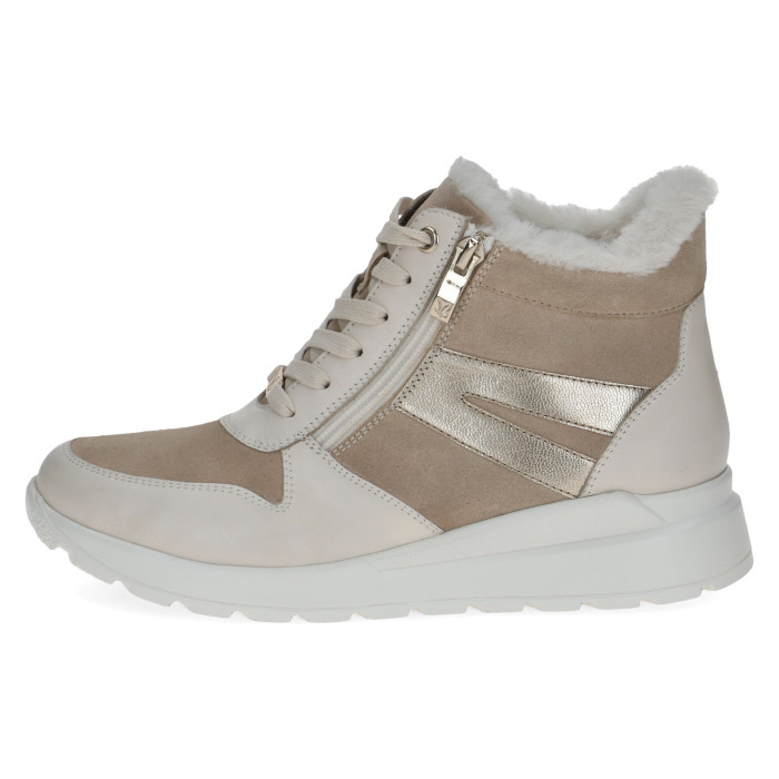 detail Dámské zimní kotníkové boty Caprice 9-25252-45 130 béžové