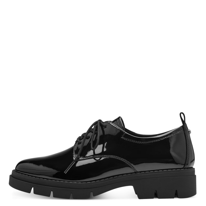 detail Dámské polobotky na podpatku Tamaris 1-23302-41 018 černé