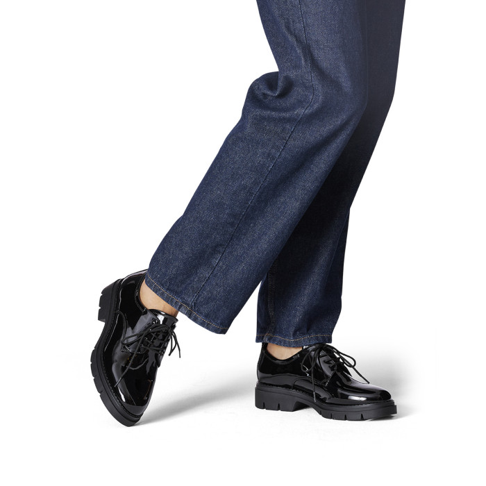 detail Dámské polobotky na podpatku Tamaris 1-23302-41 018 černé