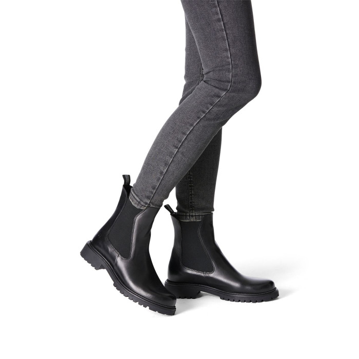 detail Dámské kotníkové boty na podpatku Tamaris 1-25427-41 001 černé