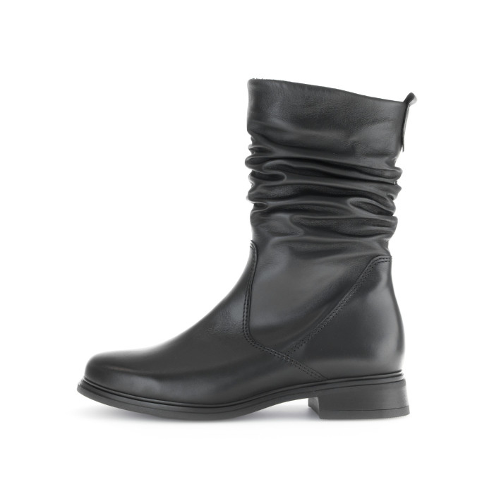 detail Dámské zimní kozačky na podpatku Gabor 72.793.57 černé