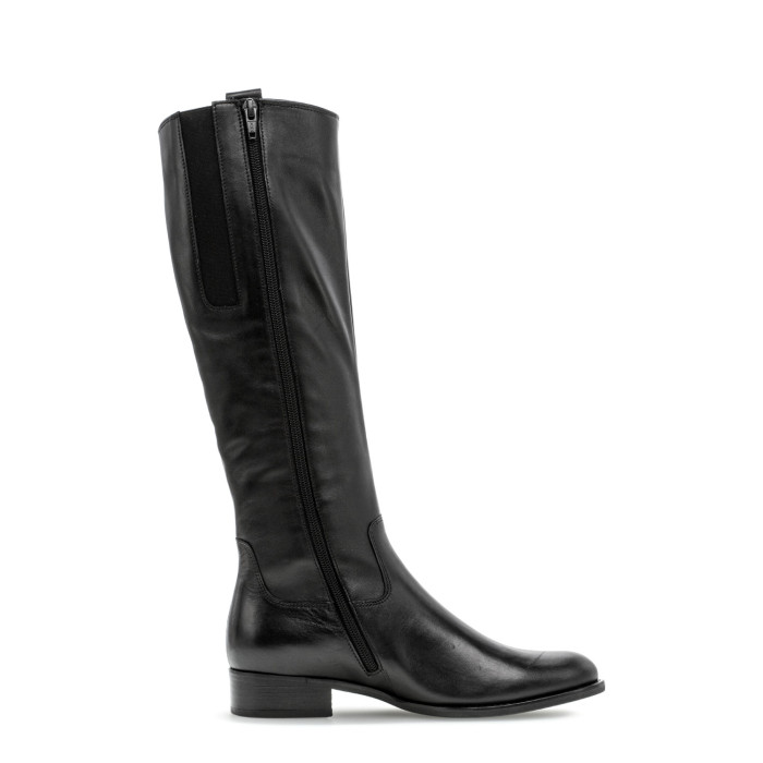 detail Dámské zimní kozačky na podpatku Gabor 71.647.27 černé