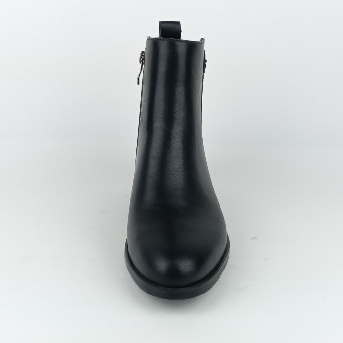 detail Dámsé kotníkové boty na podpatku Ladies AZLW2562 černé