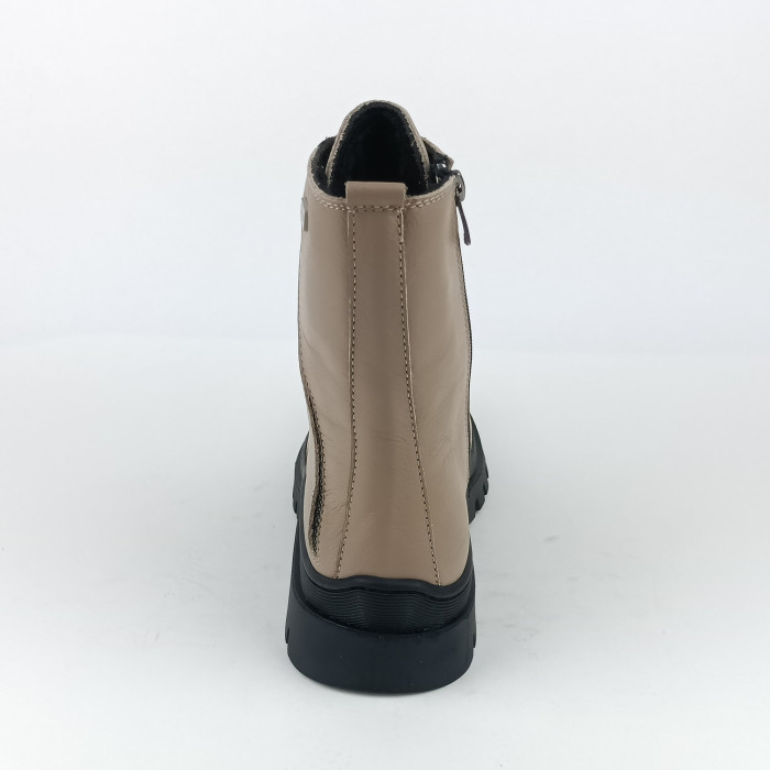 detail Dámské zimní kotníkové boty Looke L1277-34 béžové