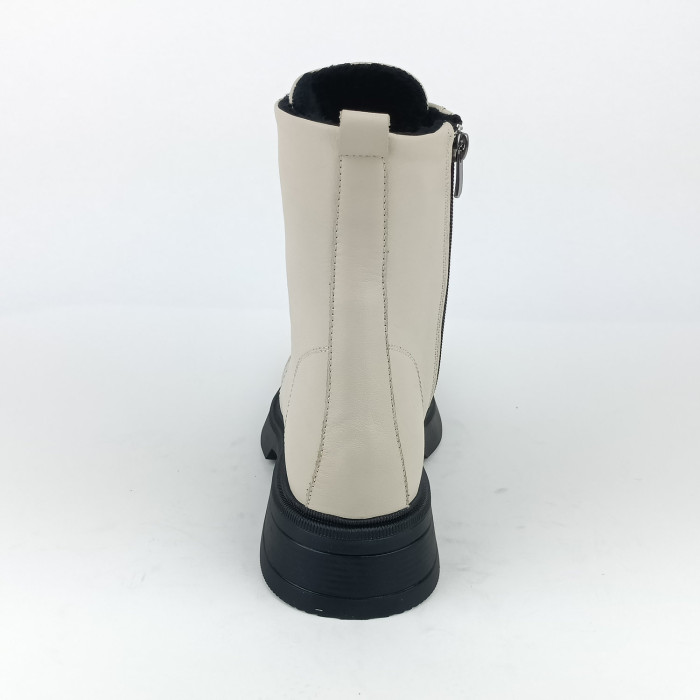 detail Dámské zimní kotníkové boty Looke L1077-69 béžové