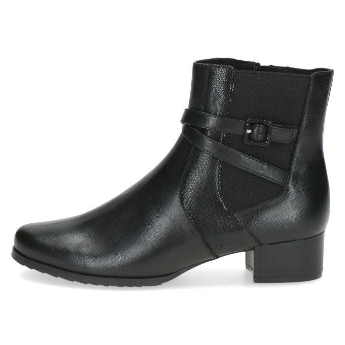 detail Dámské zimní boty na podpatku Caprice 9-25311-45 019 černé
