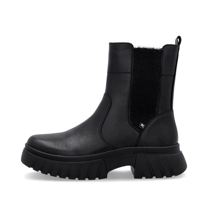 detail Dámské zimní boty Rieker W1876-00 černé