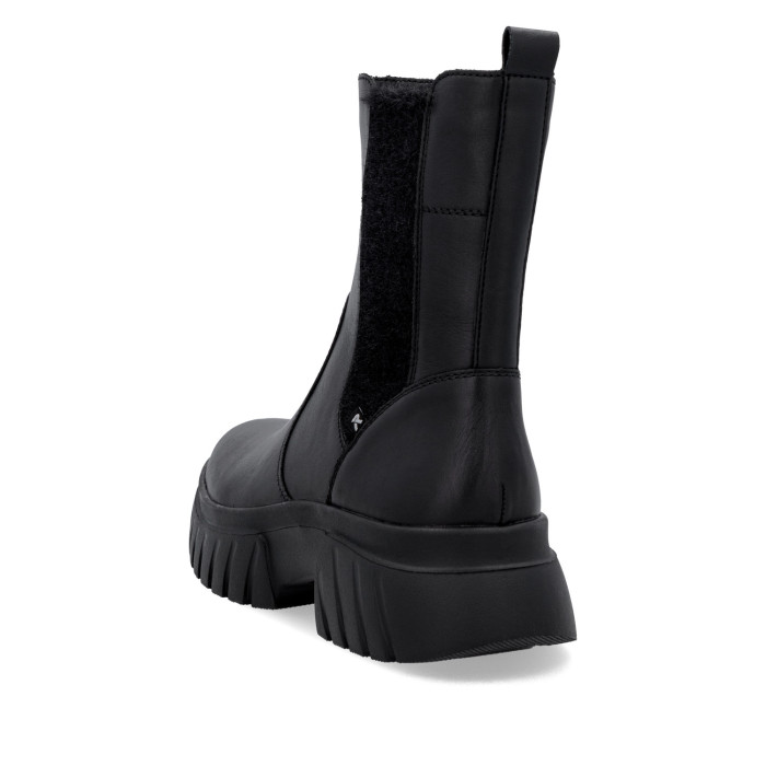 detail Dámské zimní boty Rieker W1876-00 černé