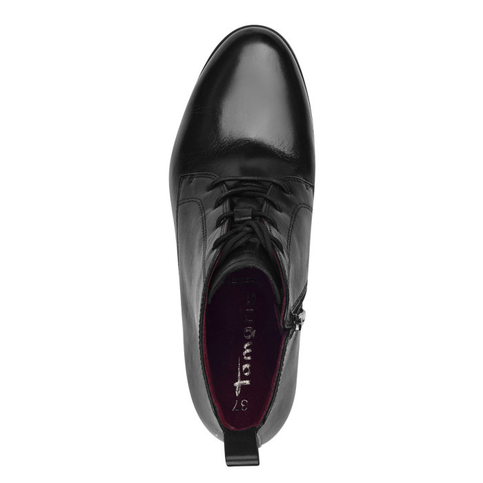 detail Dámské zimní boty na podpatku Tamaris 1-25131-43 001 černé