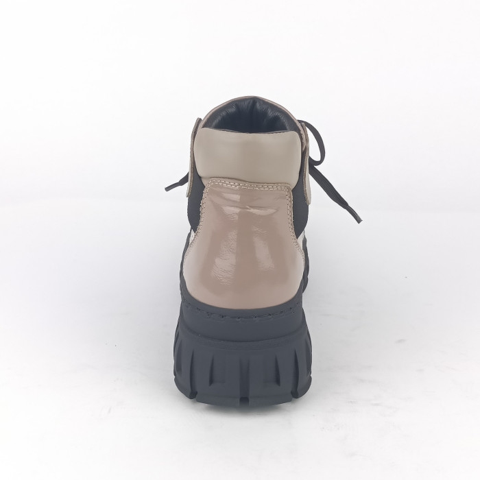 detail Dámské zimní kotníkové boty Wild 157-500-2 béžové