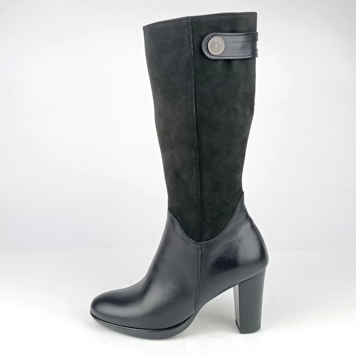 detail Dámské zimní kozačky Barton 7825 černé