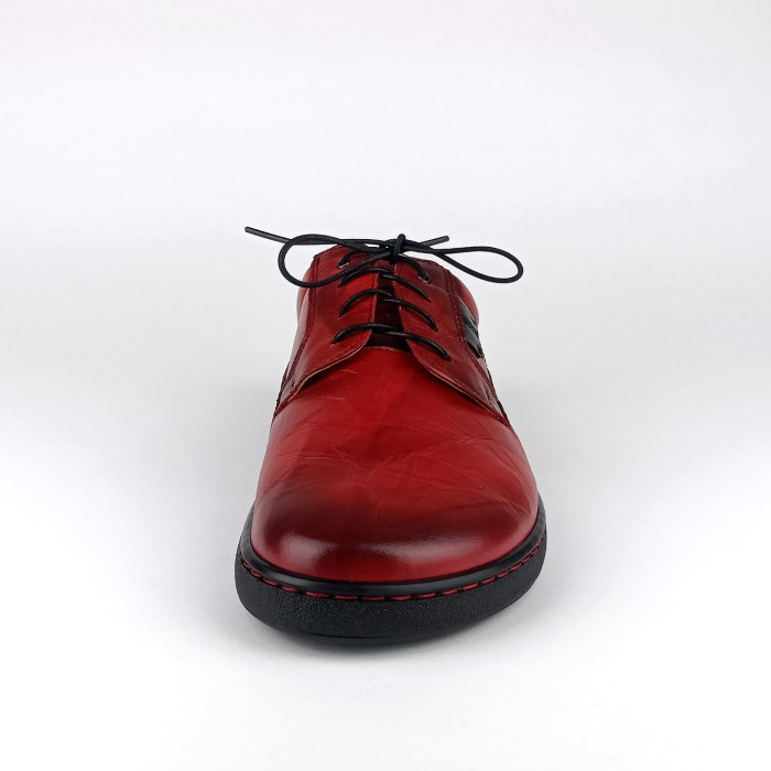 detail Dámské polobotky Barton 25160 červené