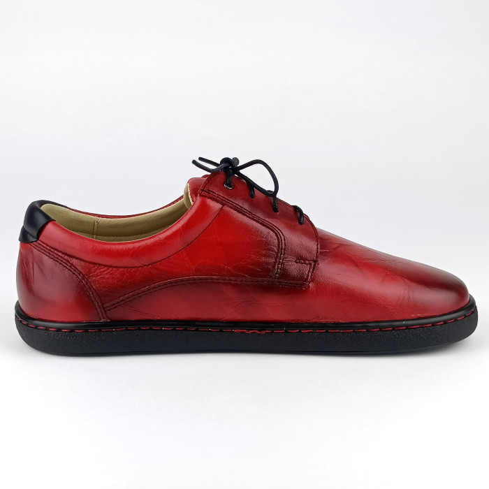 detail Dámské polobotky Barton 25160 červené