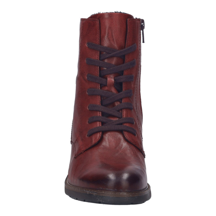 detail Dámské zimní boty na podpatku Josef Seibel 75317 VL160 410 vínové