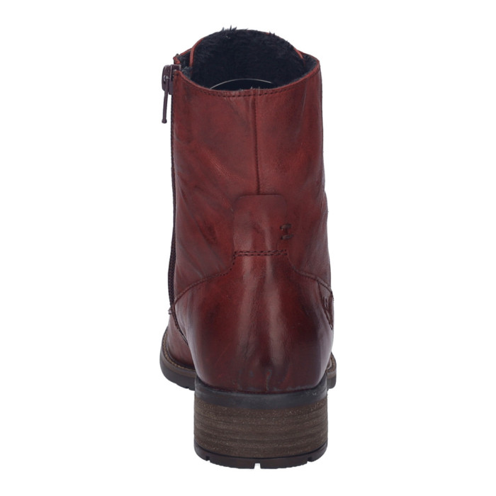detail Dámské zimní boty na podpatku Josef Seibel 75317 VL160 410 vínové