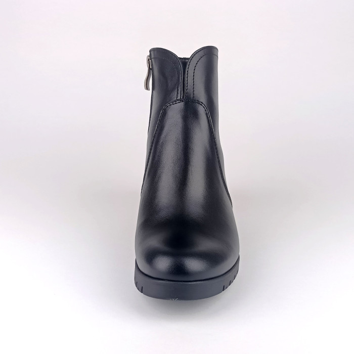 detail Dámské zímní boty na podpatku Barton 25174 černé