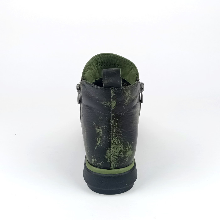 detail Dámské zimní kotníkové boty Manitu 990680-07 zelené