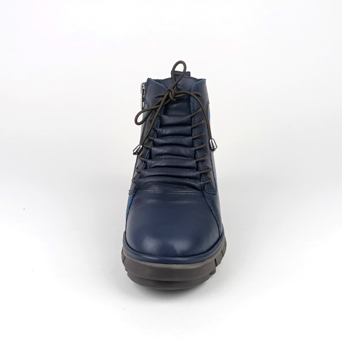 detail Dámské zimní kotníkové boty Manitu 990532-05 modré