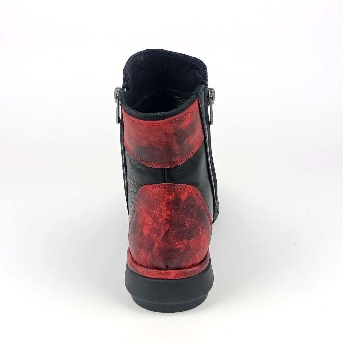 detail Dámské zimní kotníkové boty Manitu 990534-04 černé