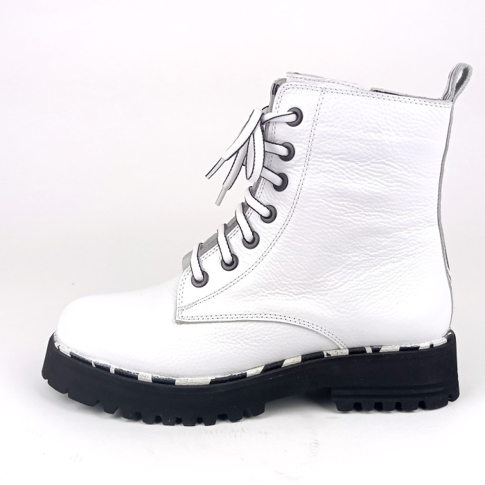 detail Dámské zimní kotníkové boty Piazza 960112-03 bílé