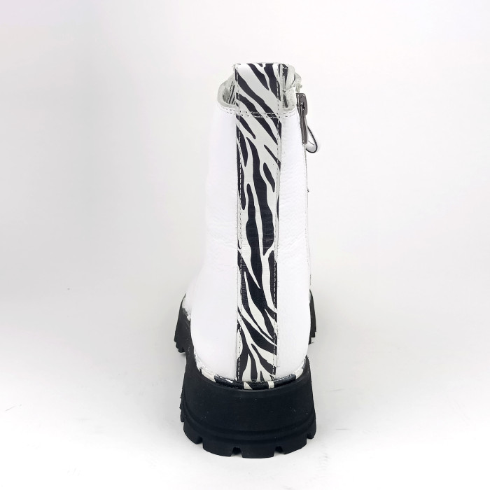 detail Dámské zimní kotníkové boty Piazza 960112-03 bílé