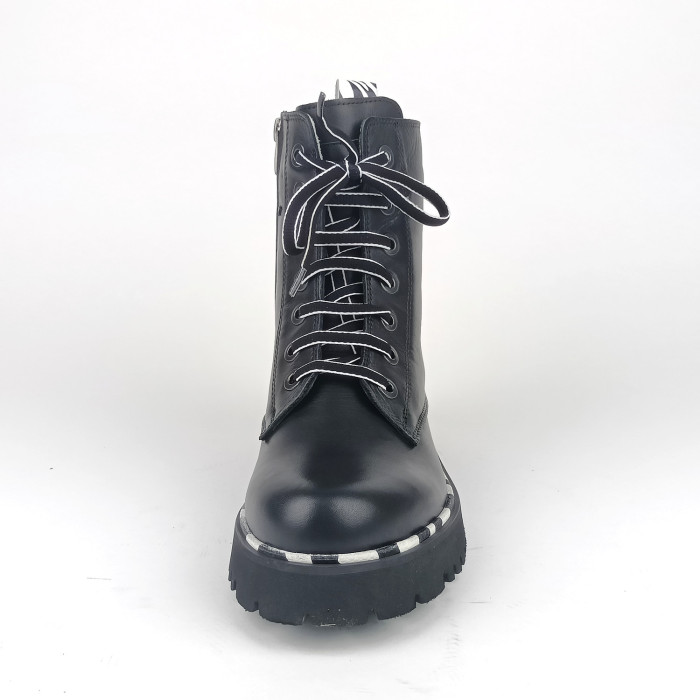 detail Dámské zimní kotníkové boty Piazza 960112-01 černé