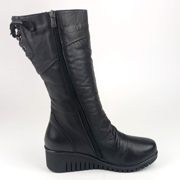 detail Dámské zimní kozačky Comfortabel 970024-01 černé