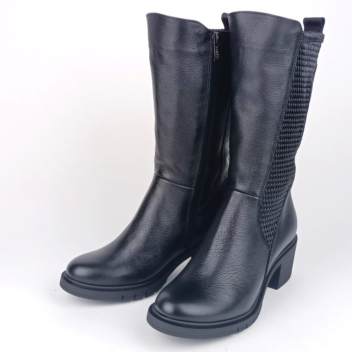 detail Dámské zimní kozačky Barton 242503 černé