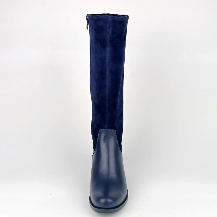 detail Dámské zimní kozačky Barton 8725 modré