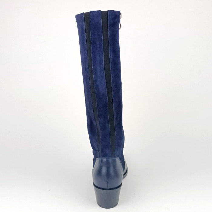 detail Dámské zimní kozačky Barton 8725 modré