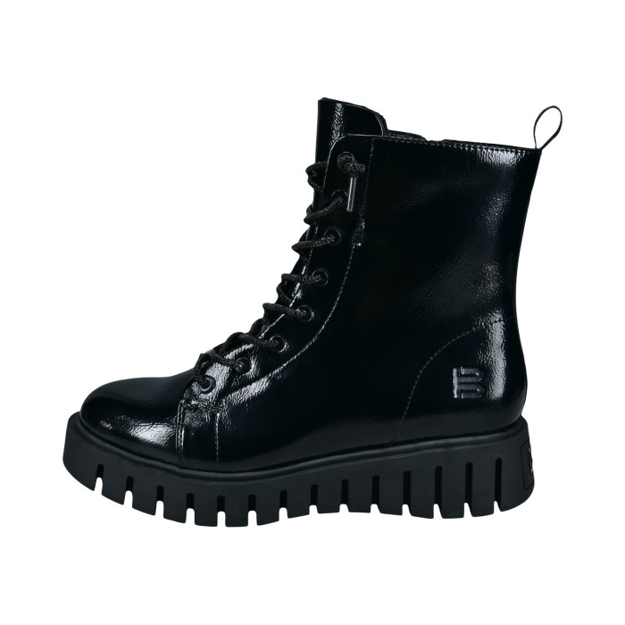 detail Dámské zimní kotníkové boty na platformě Bagatt D31-AO137-5700 černé