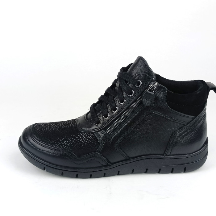 detail Dámské kotníkové zimní boty Wild R732-90 černé