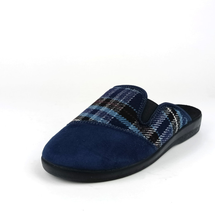 detail Pánské domácí pantofle Rogallo 6074/012 modré