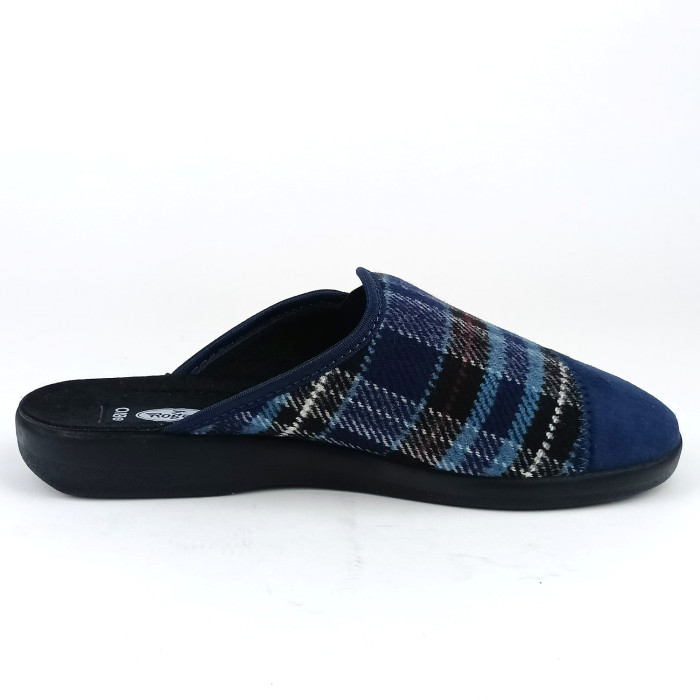 detail Pánské domácí pantofle Rogallo 6074/012 modré