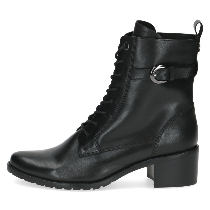 detail Dámské zimní boty na podpatku Caprice 9-25100-45 022 černé