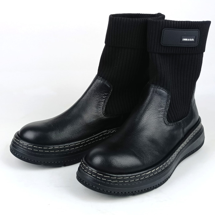 detail Dámské kotníkové zimní boty Guero G039-23215-2 černé