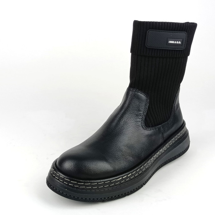 detail Dámské kotníkové zimní boty Guero G039-23215-2 černé