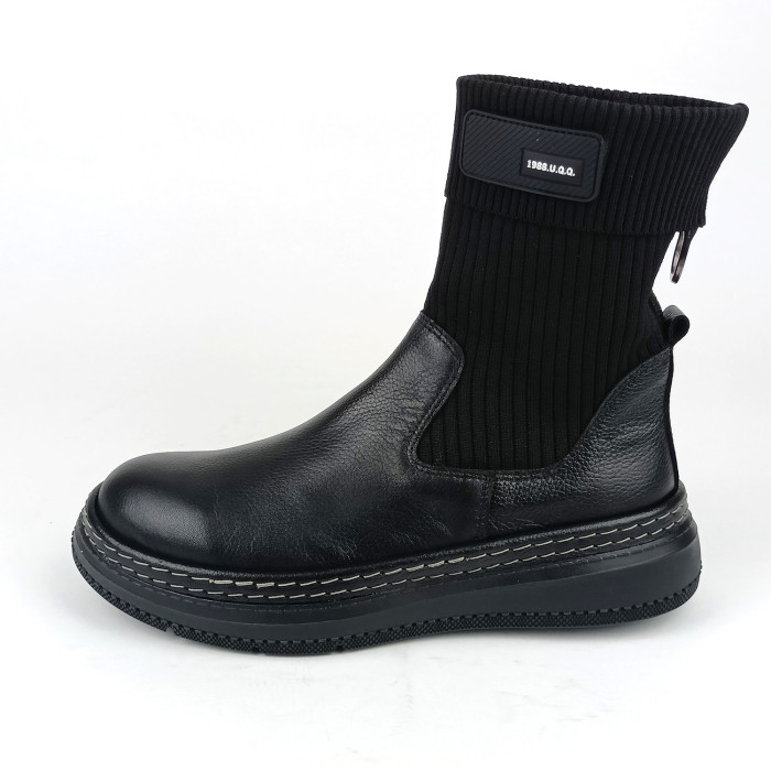 detail Dámské kotníkové zimní boty Guero G039-23215-2 černé