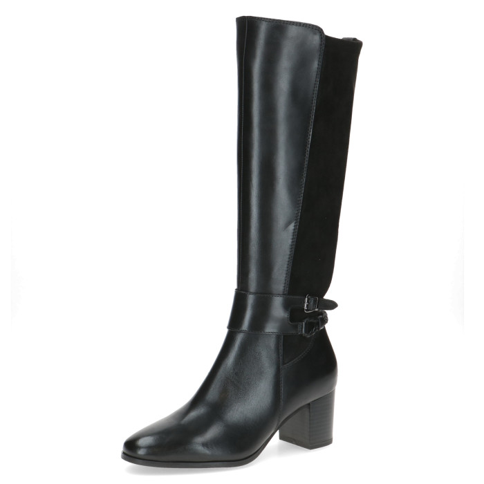 detail Dámské zimní kozačky na podpatku Caprice 9-25501-45 019 černé