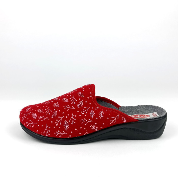 detail Dámské domácí pantofle Rogallo 28183 červené