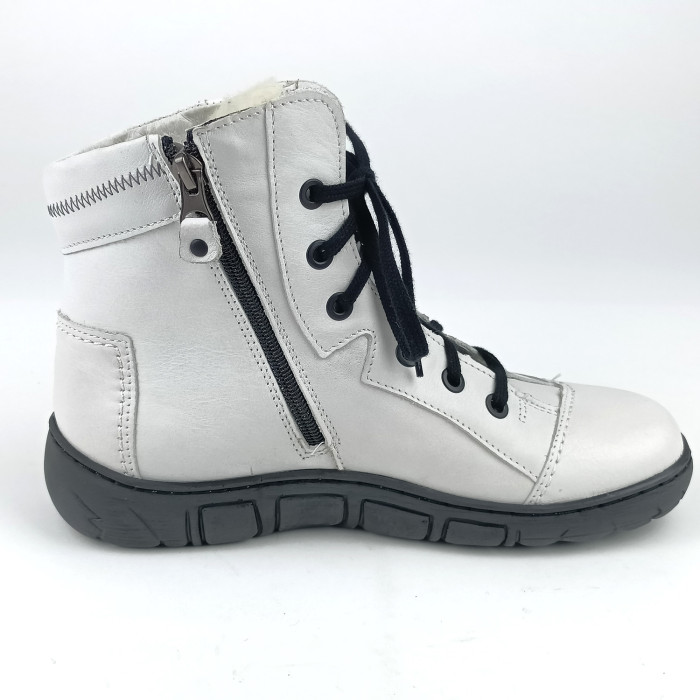 detail Dámské zimní kotníkové boty Kacper 4-0541 bílé