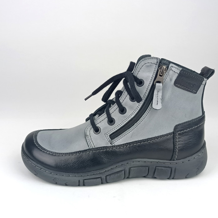 detail Dámské zimní kotníkové boty Kacper 4-1449 šedé