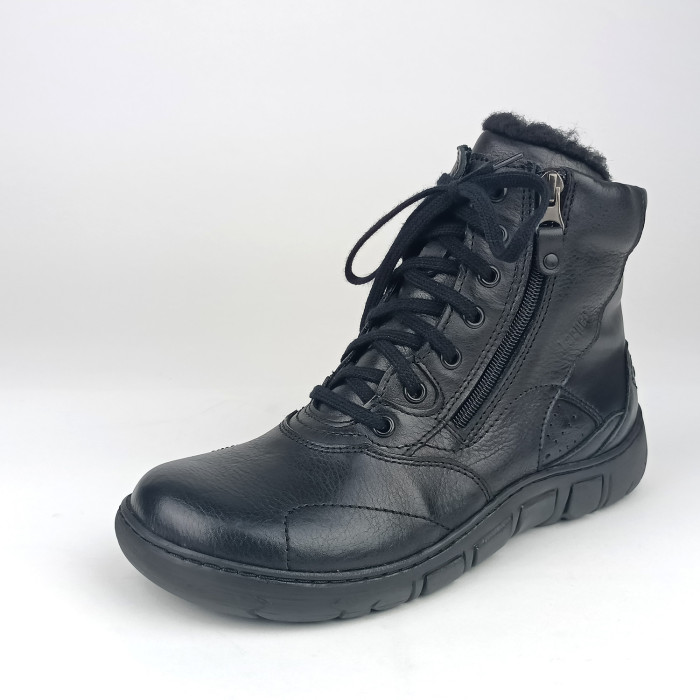 detail Dámské kotníkové zimní boty Kacper 4-0595 černé