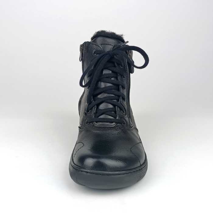 detail Dámské kotníkové zimní boty Kacper 4-0595 černé