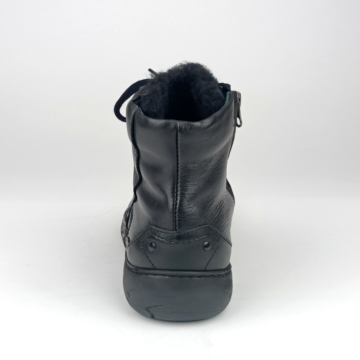 detail Dámské kotníkové zimní boty Kacper 4-0595 černé