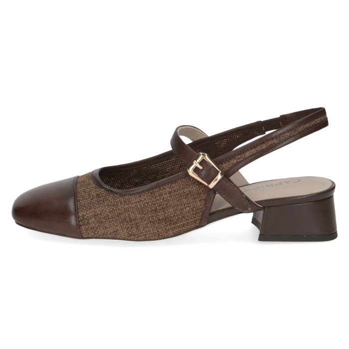 detail Dámské lodičky Caprice 9-29604-46 329 hnědé