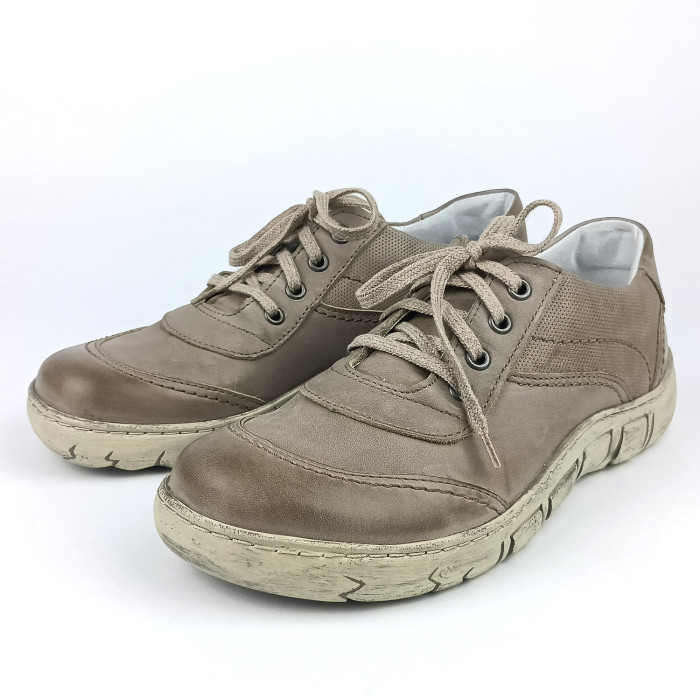 detail Dámské polobotky Kacper 2-0552 hnědé