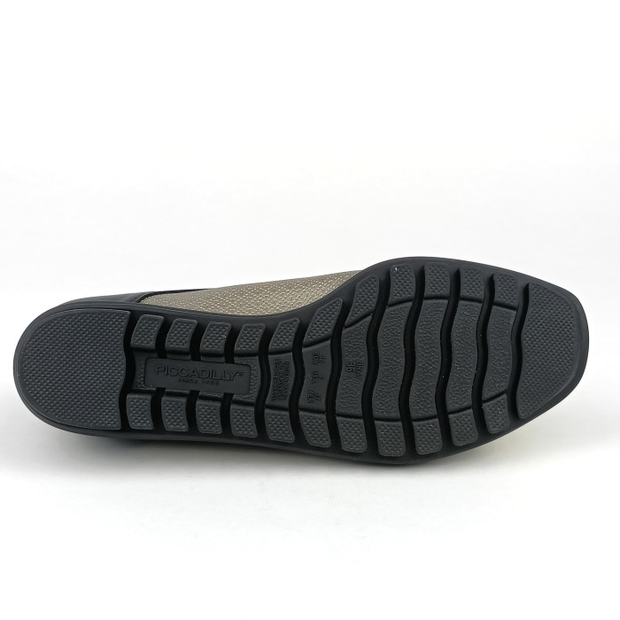 detail Dámské baleríny na klínku Piccadilly 112009-1 černé